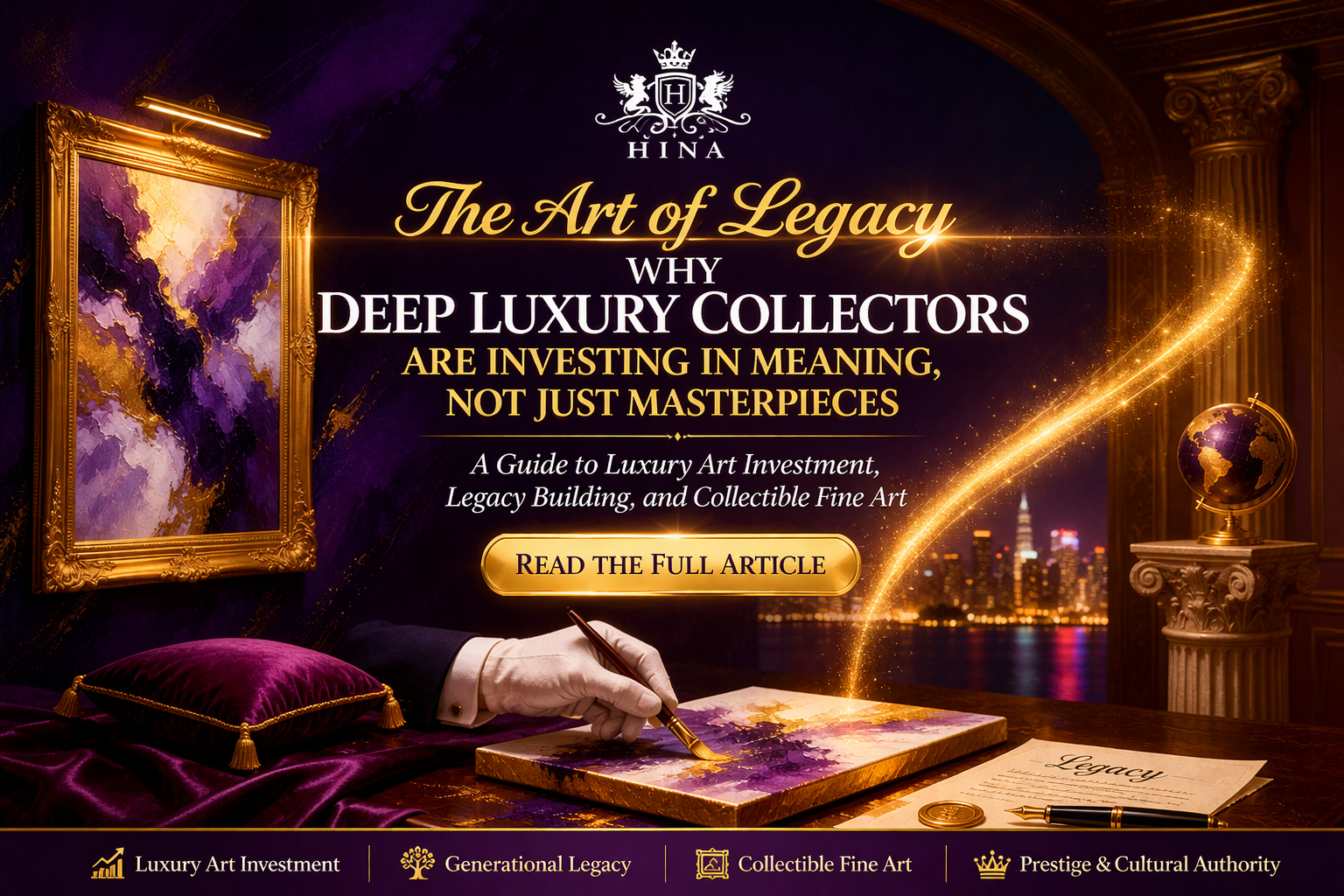The Art of Legacy: Why Deep Luxury Collectors Are Investing in Meaning, Not Just Masterpieces