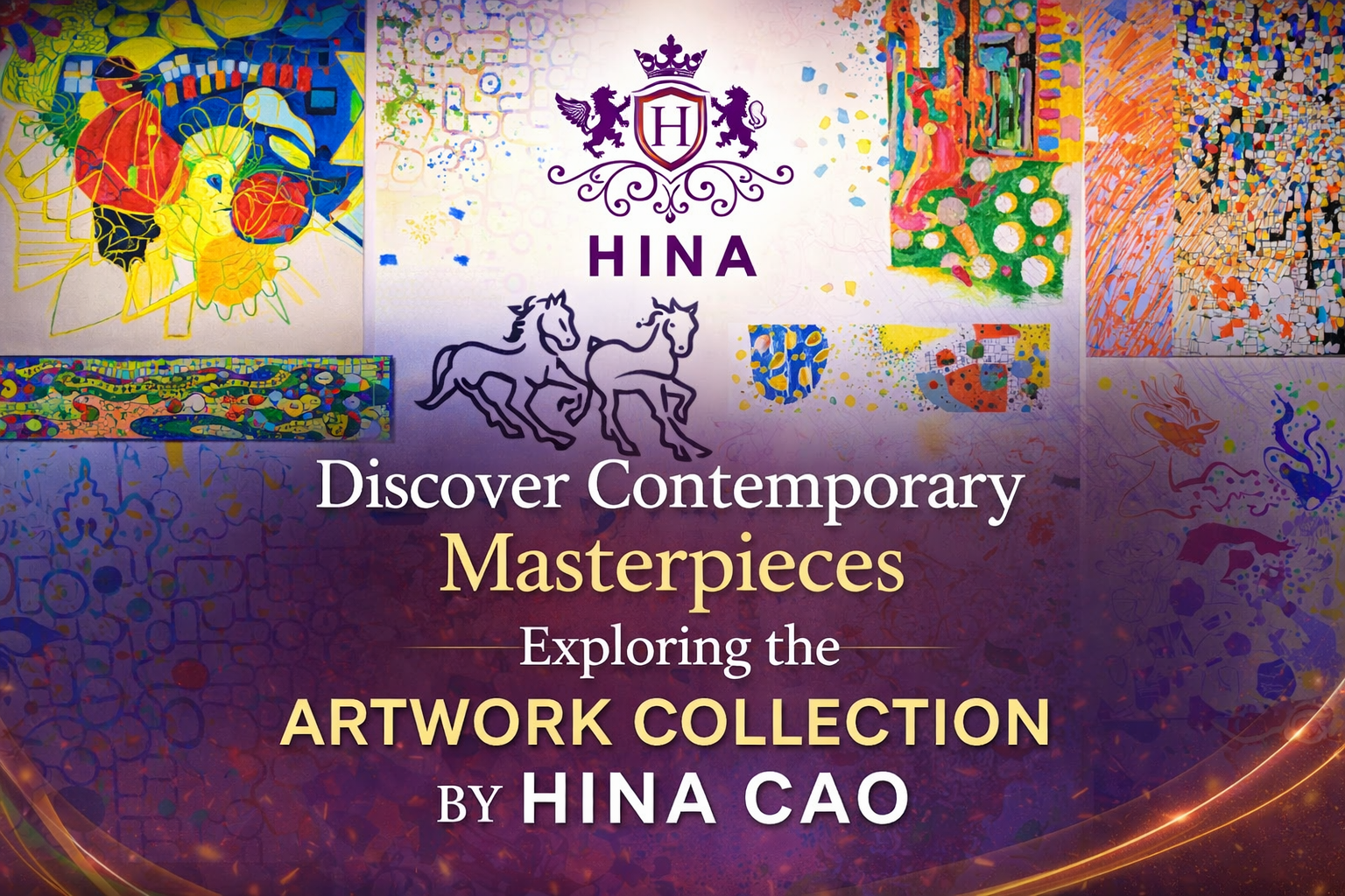 Discover Contemporary Masterpieces: Exploring the Artwork Collection by Hina Cao